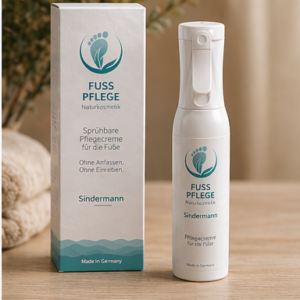 Spr&uuml;hbare Fu&szlig;creme &ndash; Pflege. Frische. Freiheit.